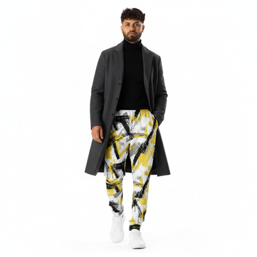 Urban Flow Joggers - Middle Eastern model with coat
