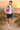 Wavy-blond model on a sunset beach