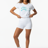 White Athletic Shorts