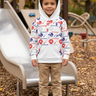 White baseball hoodie playground styling concept