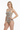 White female model in swimsuit