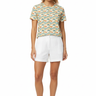 White Linen Shorts