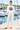 White sweatshirt coastal promenade look