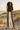 Wide-leg pants styled with a chocolate knit top