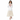 Woman in hoodie with flowing midi skirt