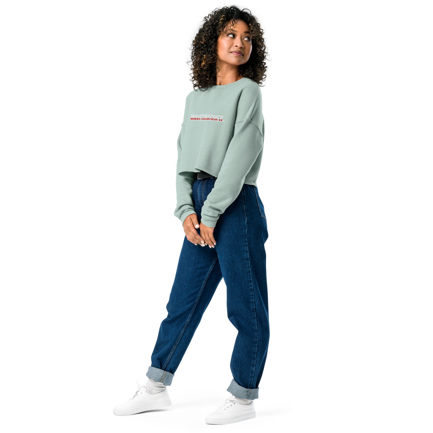 WaveCrasher Crop Sweatshirt